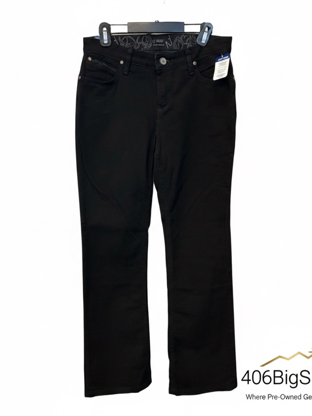 Wrangler Women's Straight Leg Jeans in Black